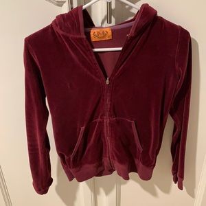 Maroon Juicy Couture Jacket